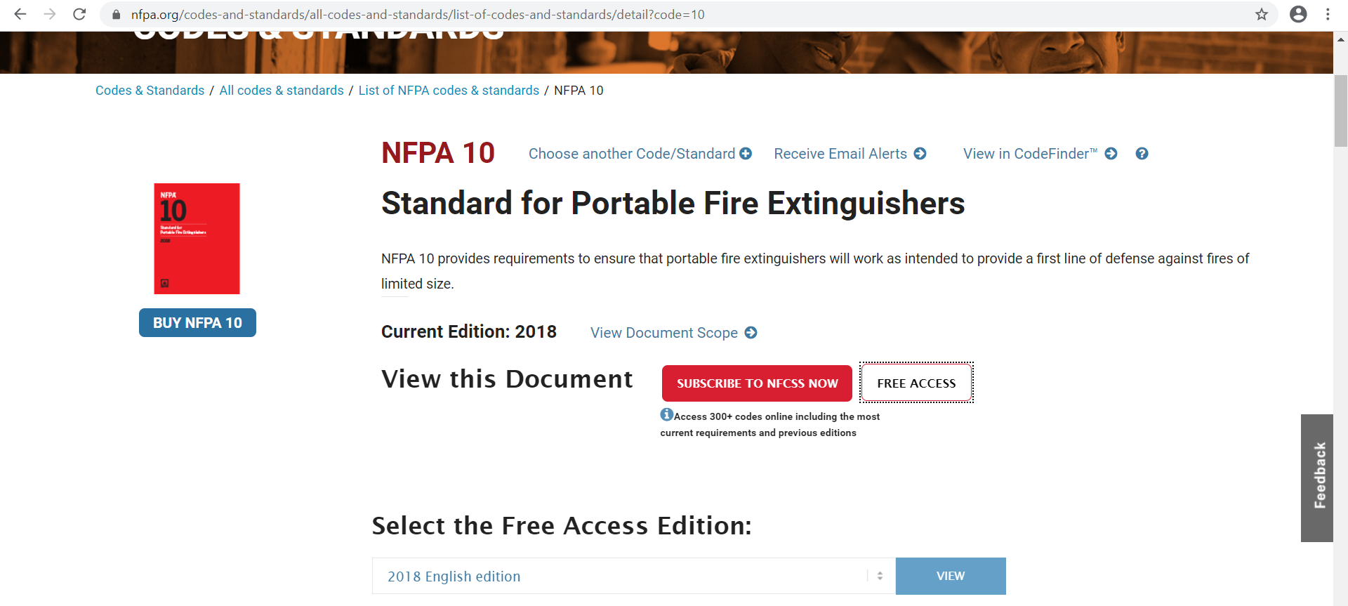 nfpa 10 2018 pdf free